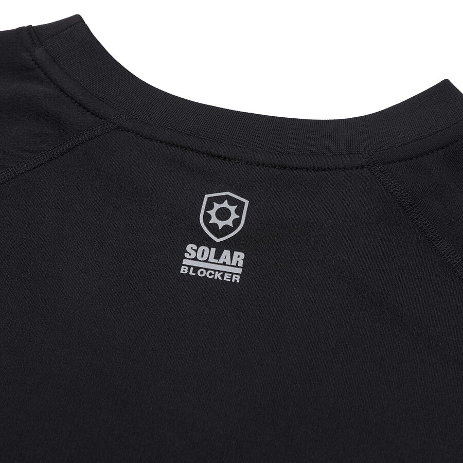 camiseta masculina de manga comprida com tecnologia de resfriamento