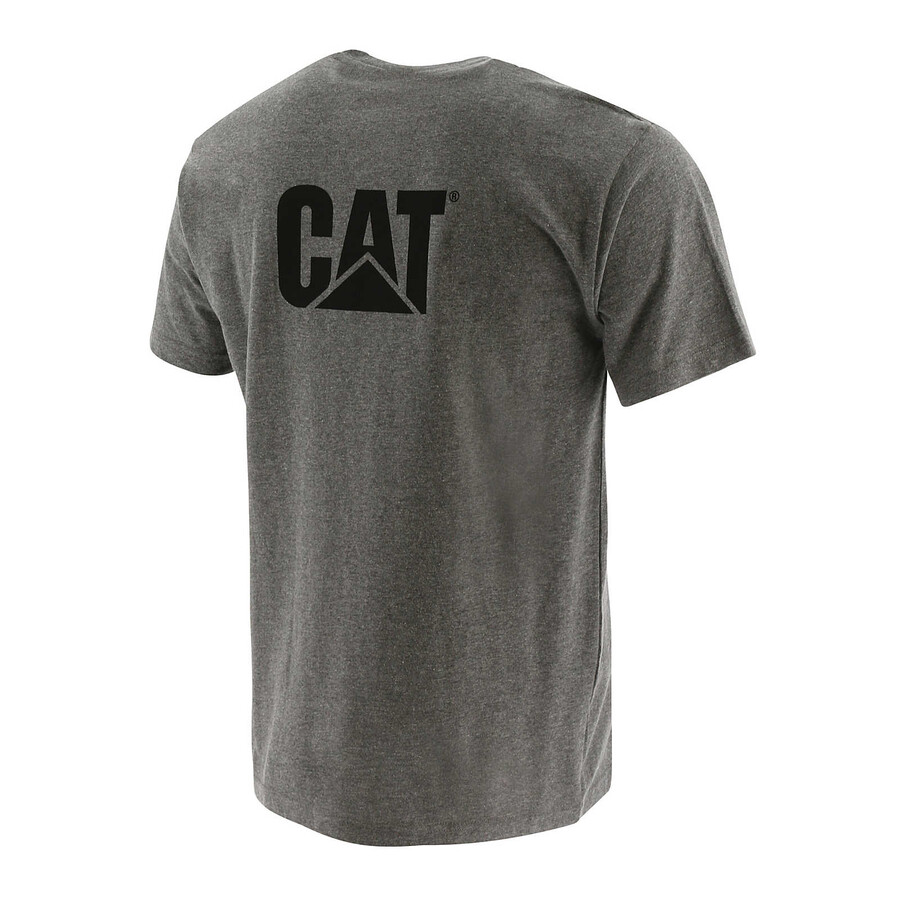 camiseta masculina com bolso trademark