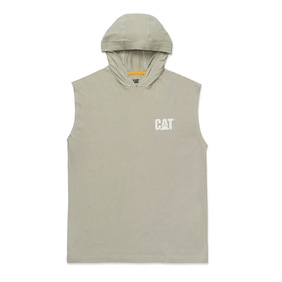 camiseta regata com capuz masculina
