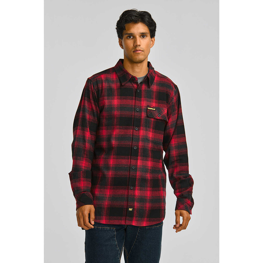 camisa de flanela masculina