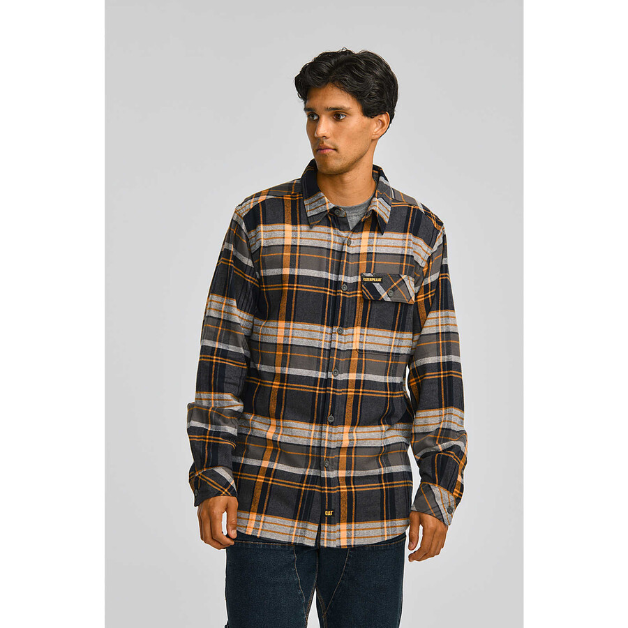 camisa de flanela masculina