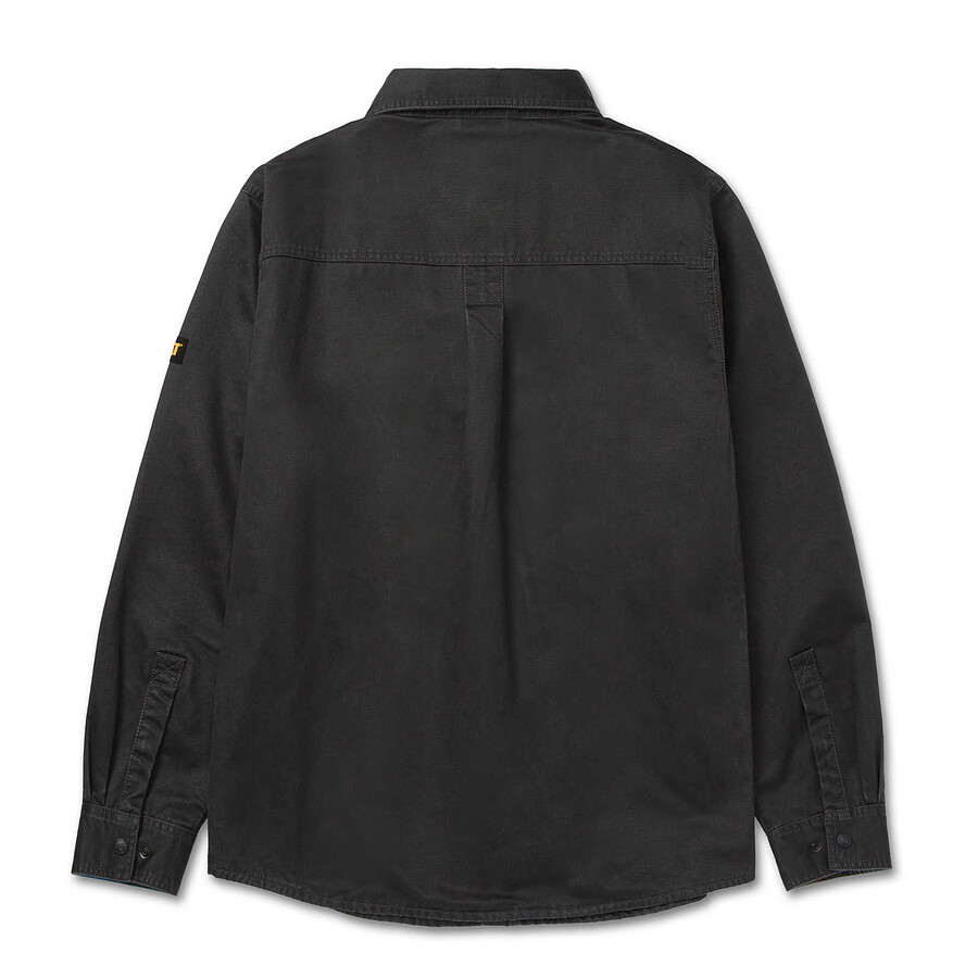 jaqueta camisa masculina de algodão encerado