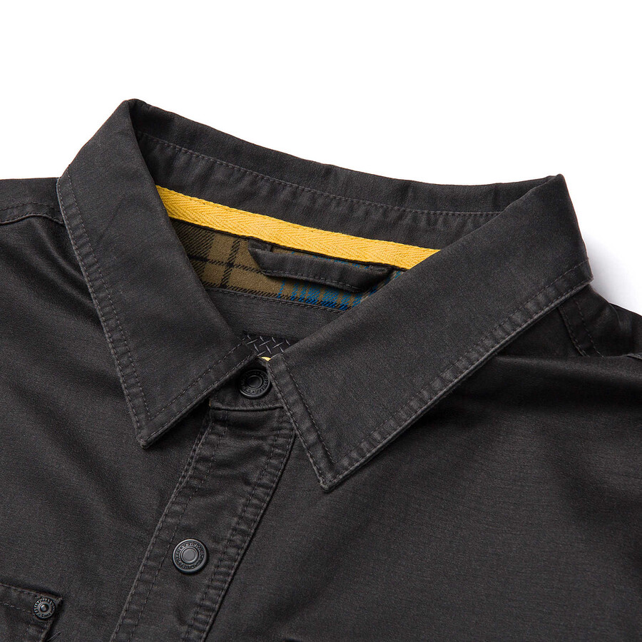 jaqueta camisa masculina de algodão encerado