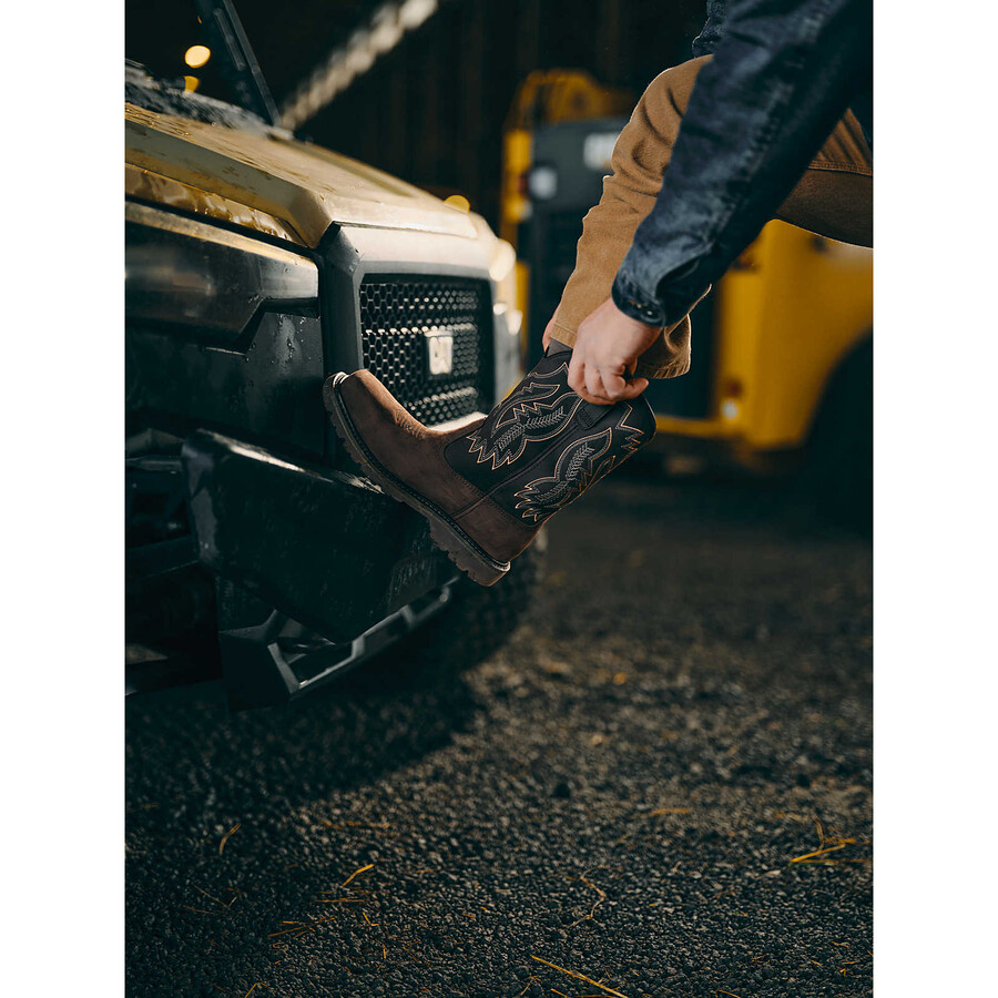 bota de trabalho masculina colorado frontier