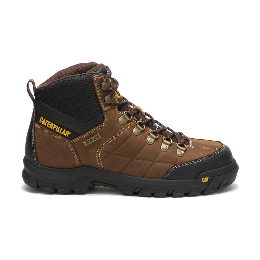 bota de trabalho masculina threshold impermeável com biqueira de aço