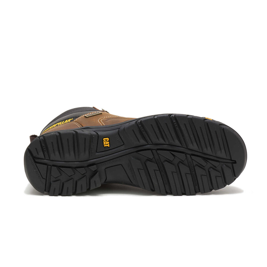 bota de trabalho masculina threshold impermeável com biqueira de aço