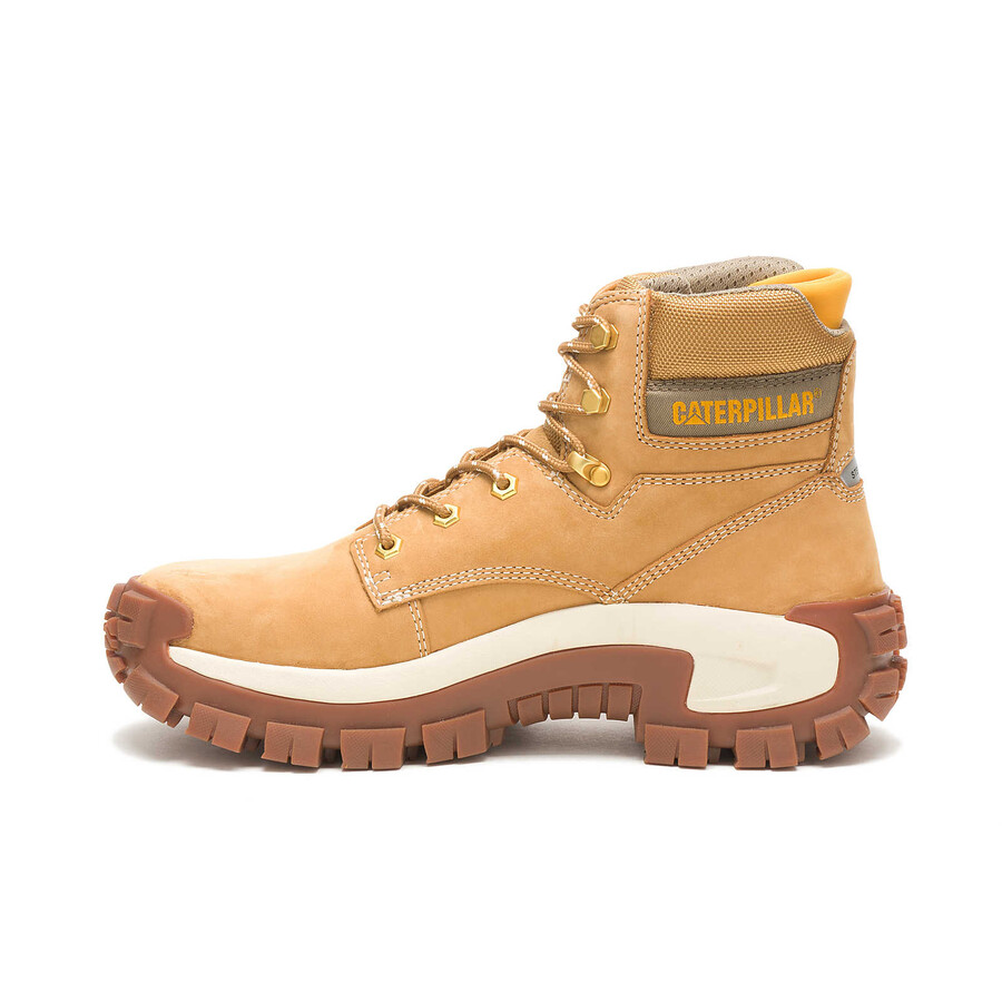 bota de trabalho masculina invader hi com biqueira de aço