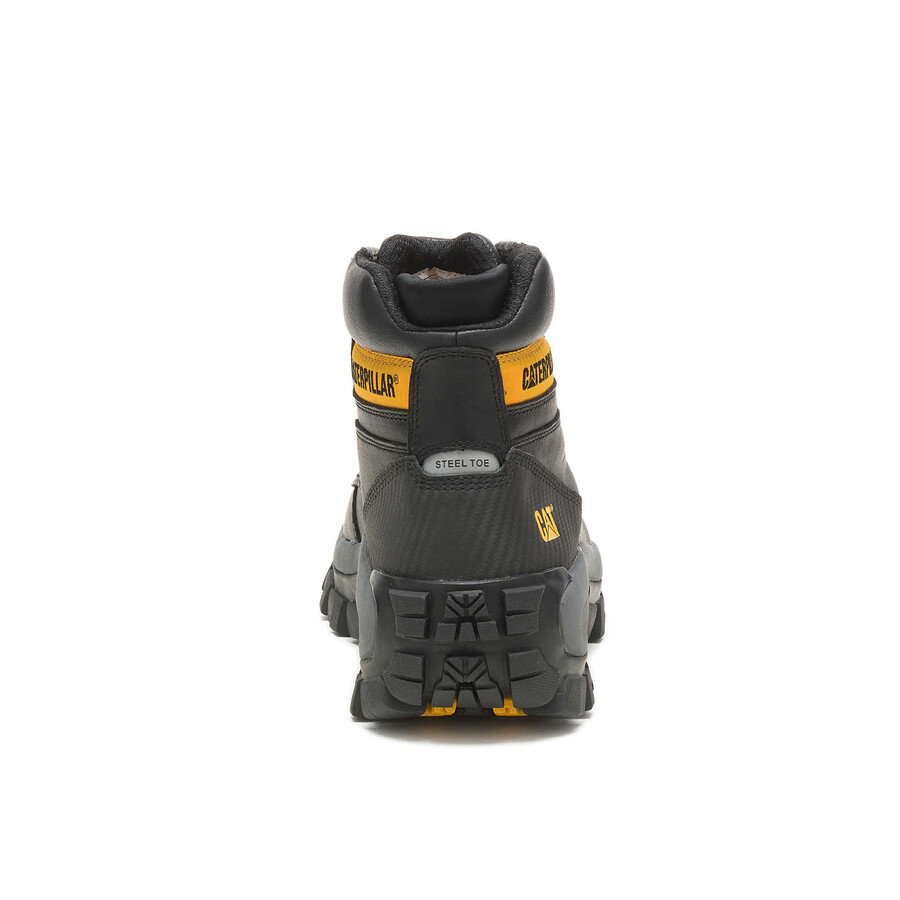 bota de trabalho masculina invader hi com biqueira de aço