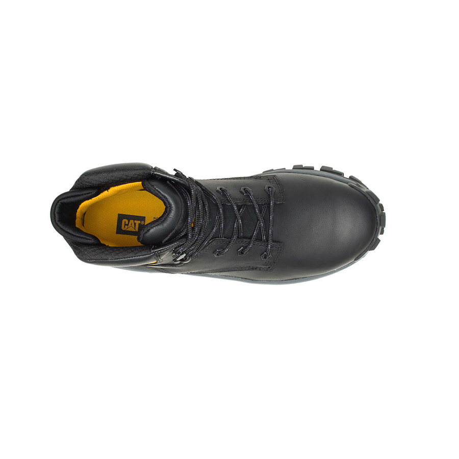 bota de trabalho masculina invader hi com biqueira de aço