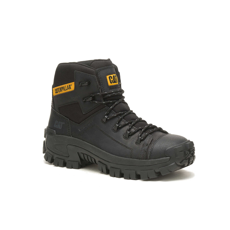 bota de trabalho impermeável com biqueira de composite invader hiker para homem