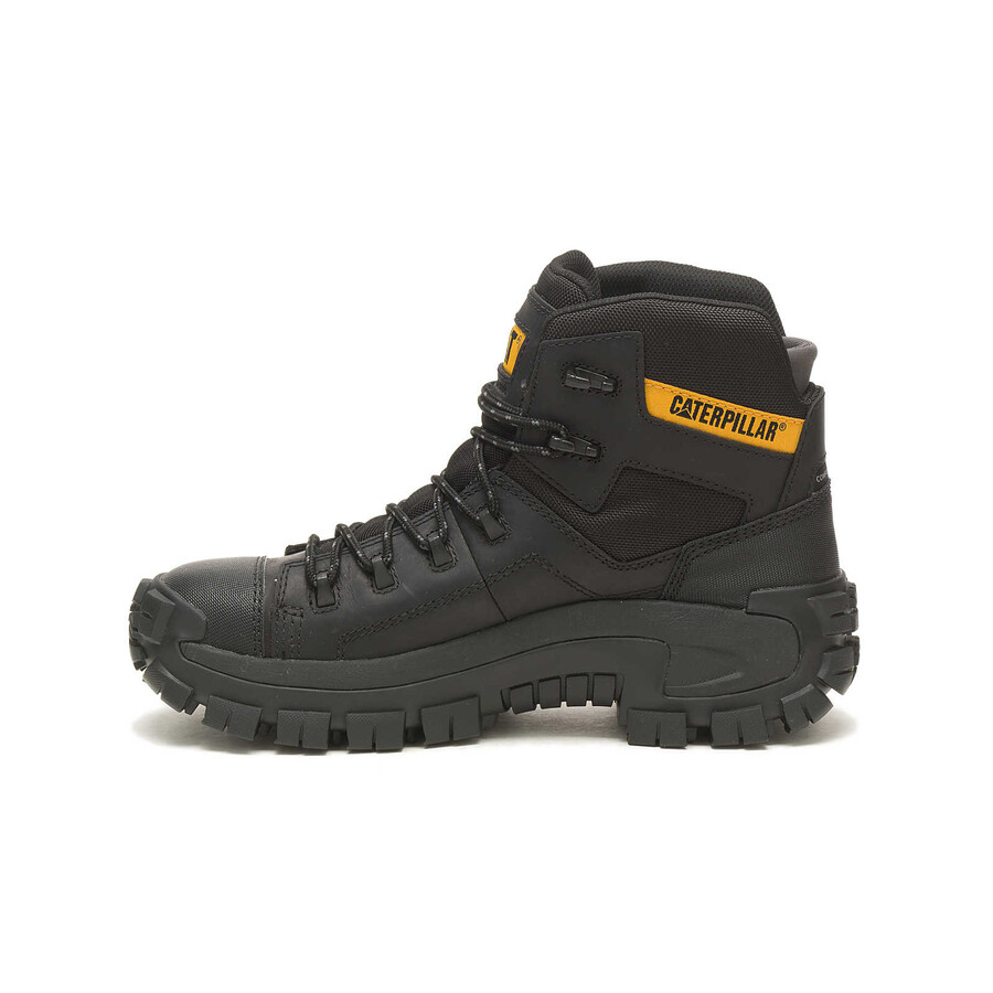 bota de trabalho impermeável com biqueira de composite invader hiker para homem
