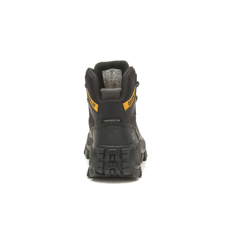 bota de trabalho impermeável com biqueira de composite invader hiker para homem