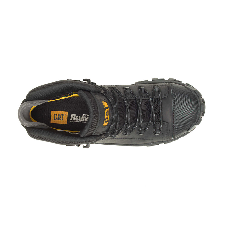 bota de trabalho impermeável com biqueira de composite invader hiker para homem
