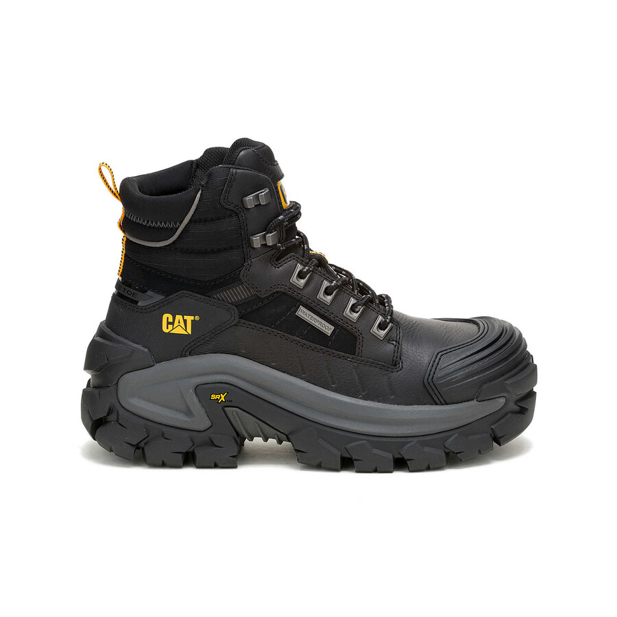 bota de trabalho masculina invader max impermeável com biqueira composta