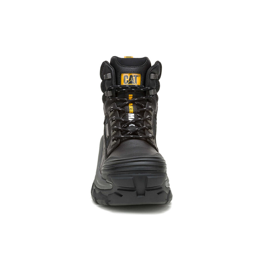 bota de trabalho masculina invader max impermeável com biqueira composta