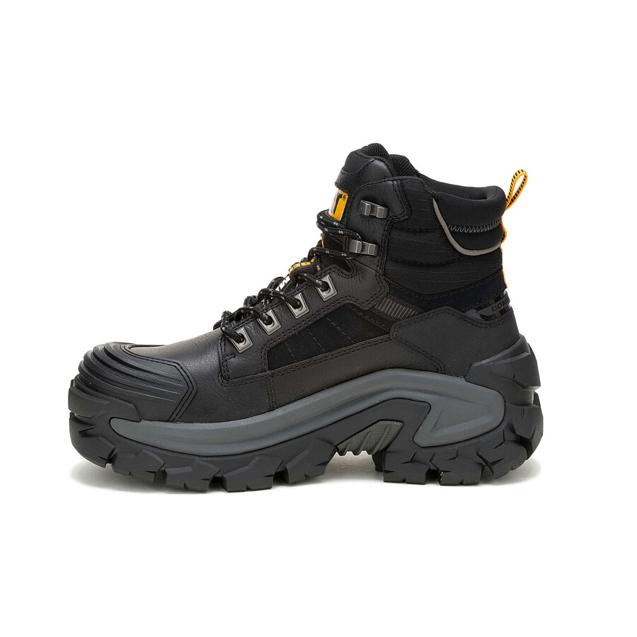 bota de trabalho masculina invader max impermeável com biqueira composta