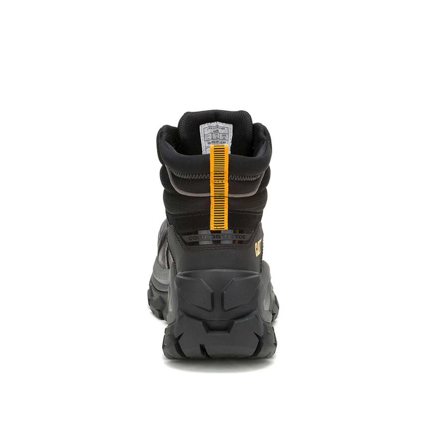 bota de trabalho masculina invader max impermeável com biqueira composta