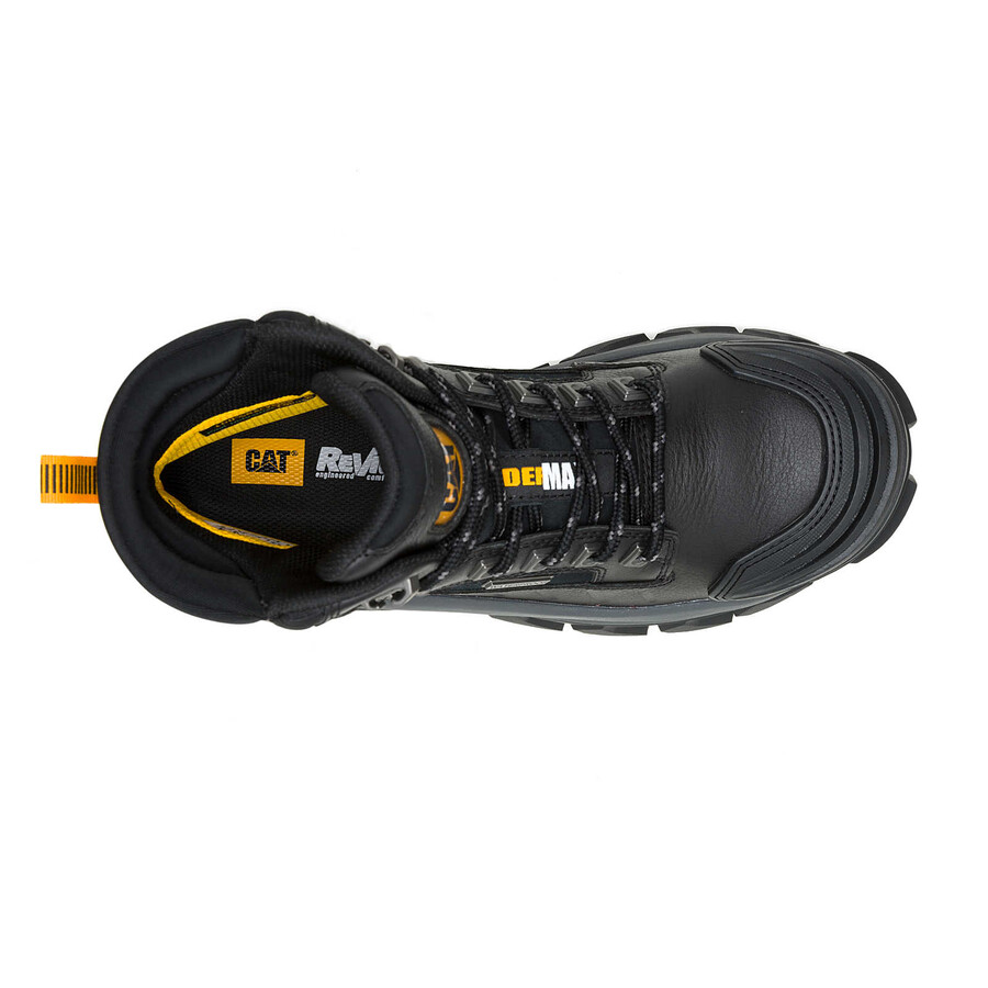 bota de trabalho masculina invader max impermeável com biqueira composta