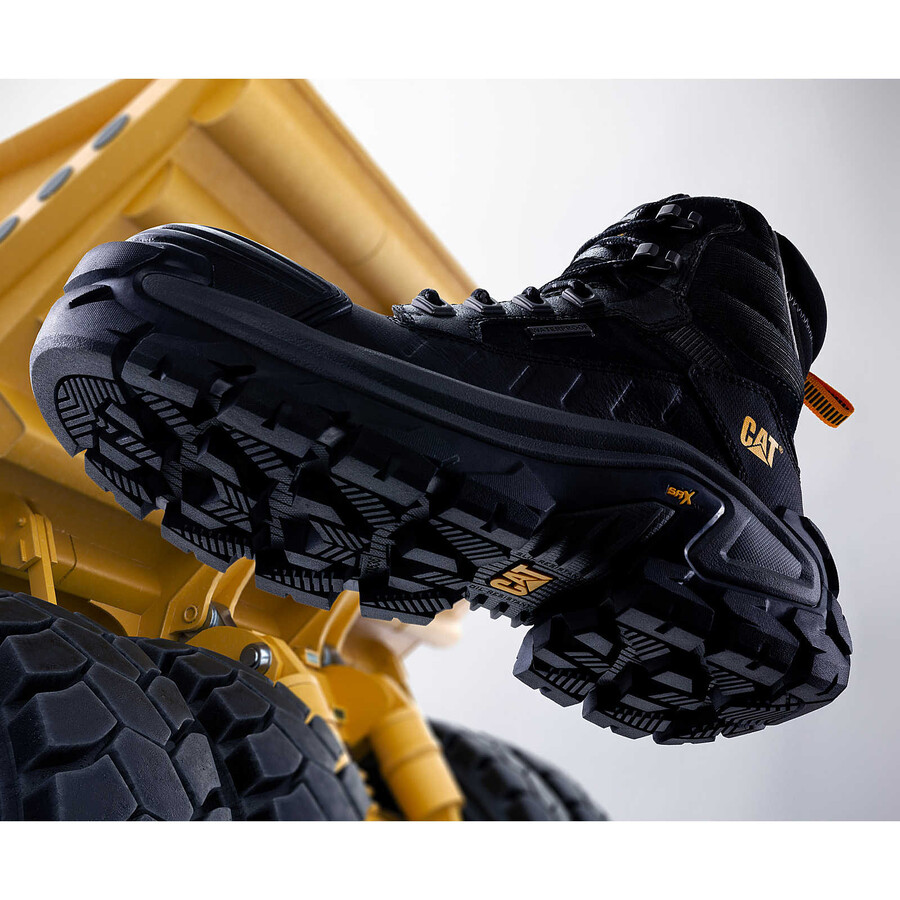 bota de trabalho masculina invader max impermeável com biqueira composta