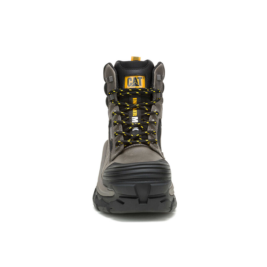 bota de trabalho masculina invader max impermeável com biqueira composta