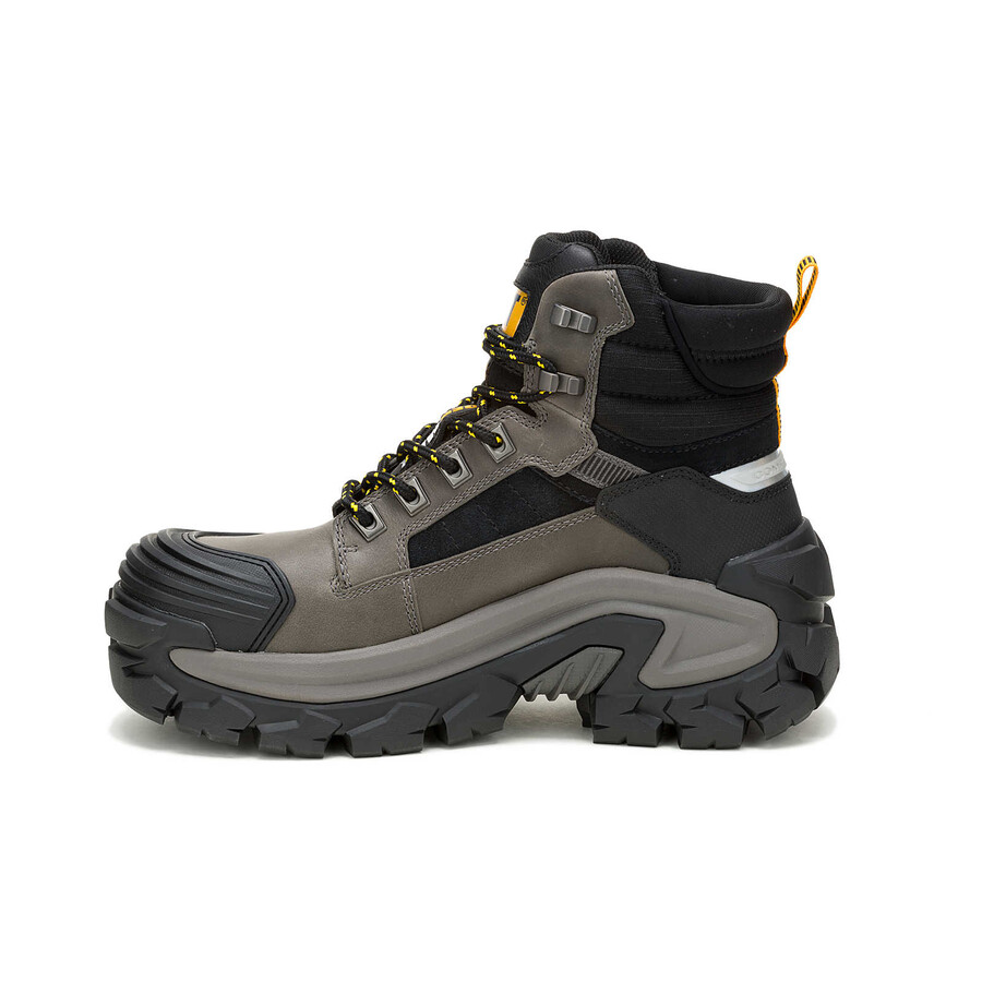 bota de trabalho masculina invader max impermeável com biqueira composta