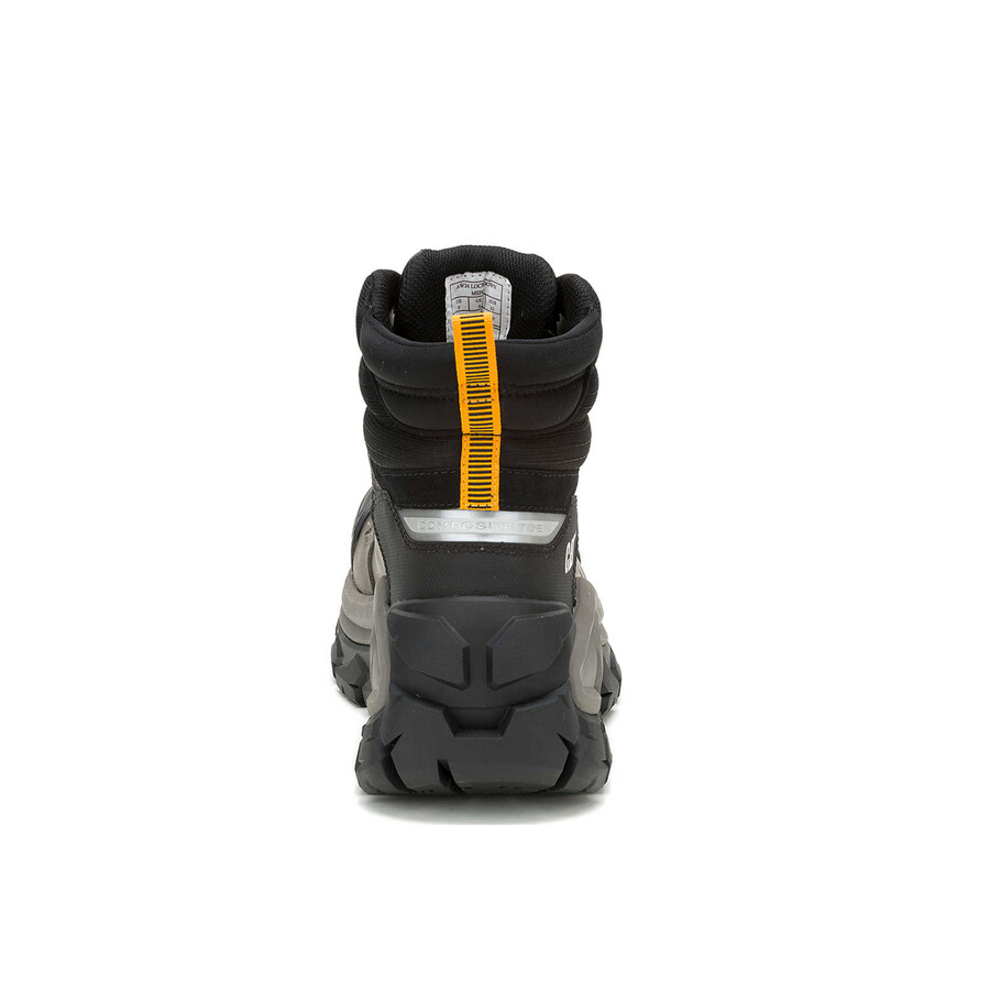 bota de trabalho masculina invader max impermeável com biqueira composta