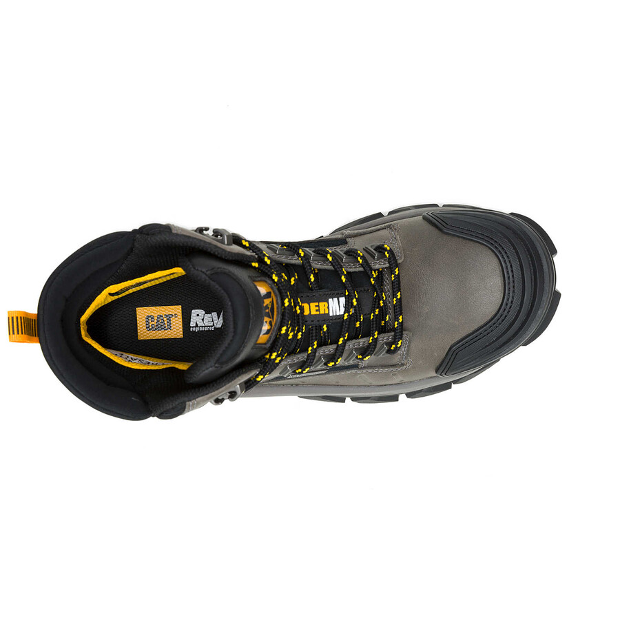 bota de trabalho masculina invader max impermeável com biqueira composta