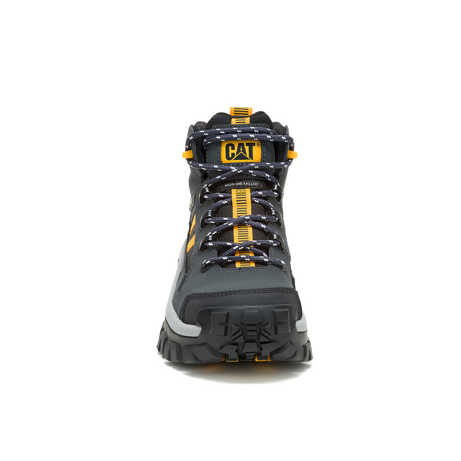 bota de trabalho masculina invader mid vent impermeável com biqueira de composite