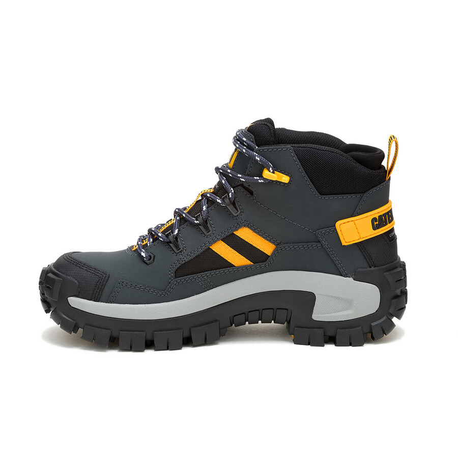 bota de trabalho masculina invader mid vent impermeável com biqueira de composite