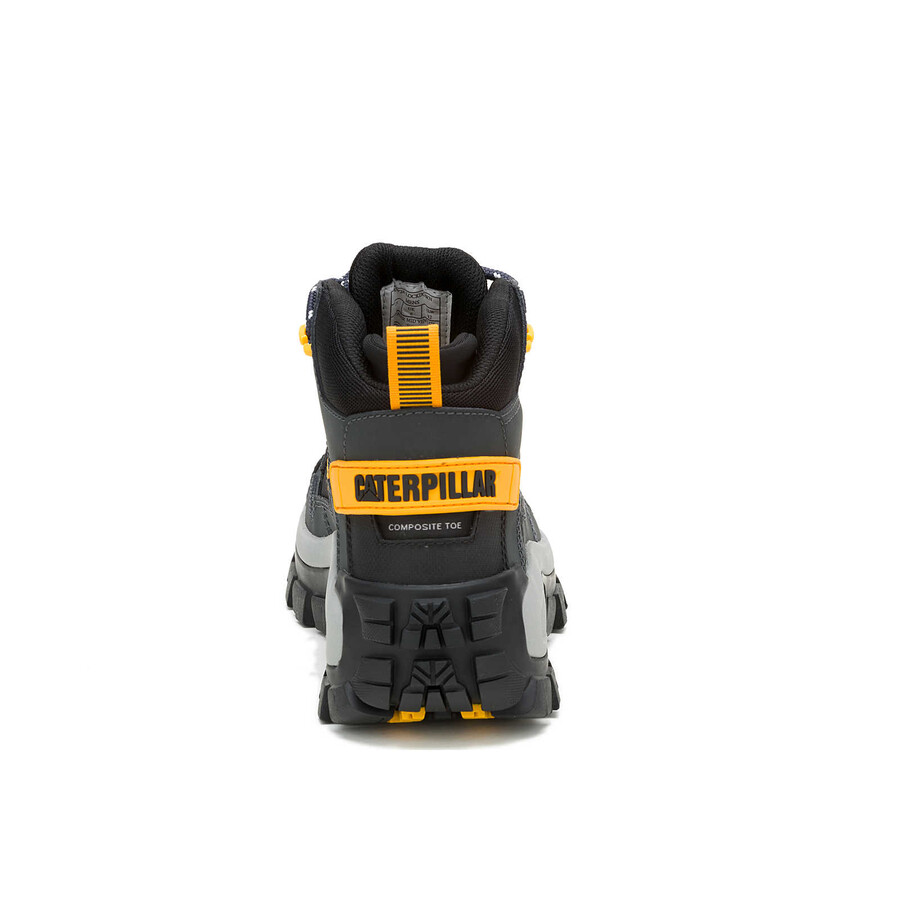 bota de trabalho masculina invader mid vent impermeável com biqueira de composite