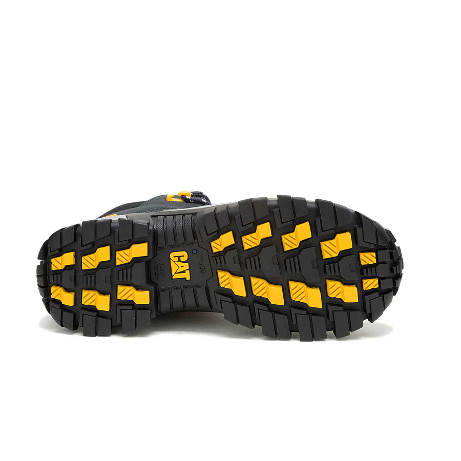 bota de trabalho masculina invader mid vent impermeável com biqueira de composite