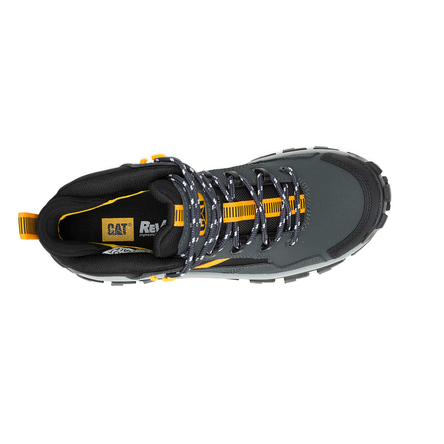 bota de trabalho masculina invader mid vent impermeável com biqueira de composite