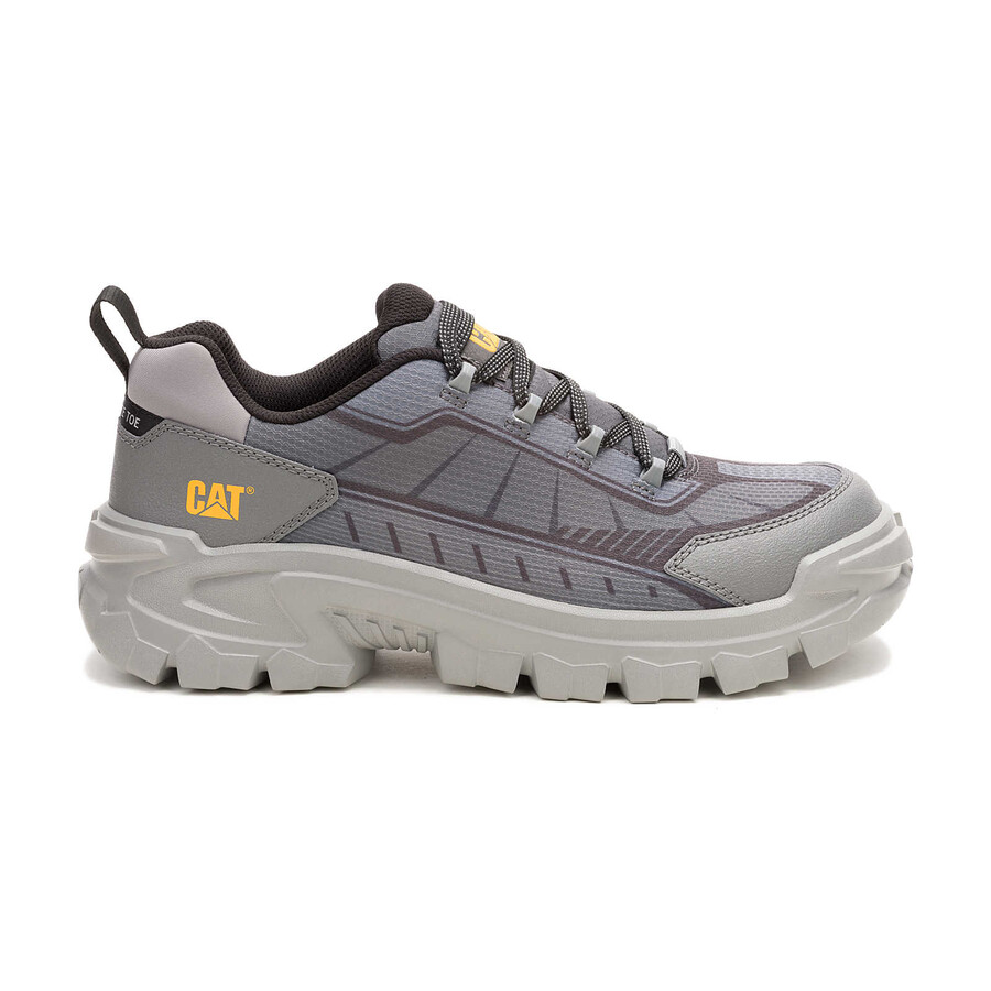 sapato de trabalho masculino invader sport lo mesh com biqueira de composite
