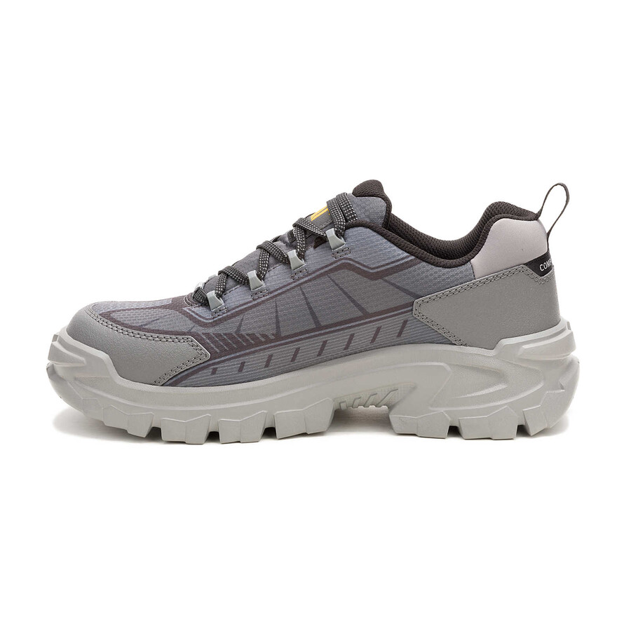sapato de trabalho masculino invader sport lo mesh com biqueira de composite