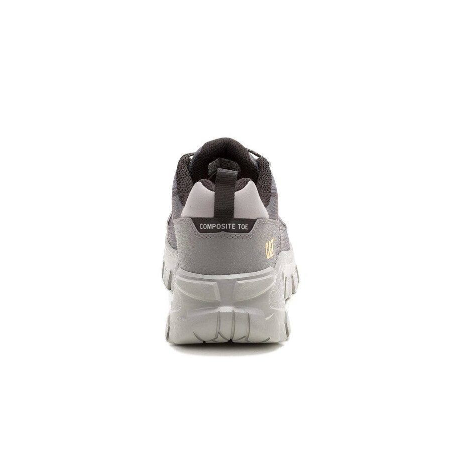 sapato de trabalho masculino invader sport lo mesh com biqueira de composite