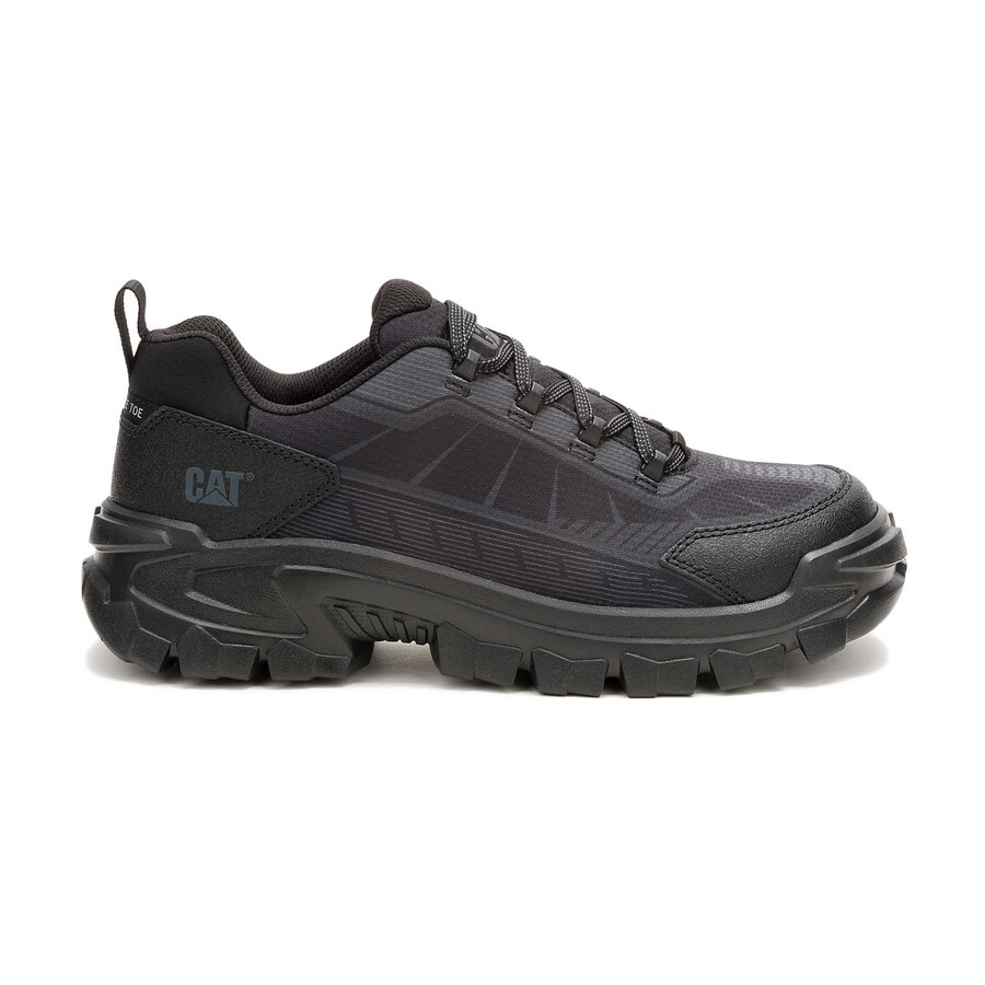 sapato de trabalho masculino invader sport lo mesh com biqueira de composite