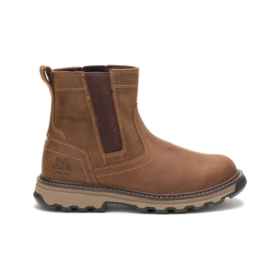 bota de trabalho masculina pelton com biqueira de aço