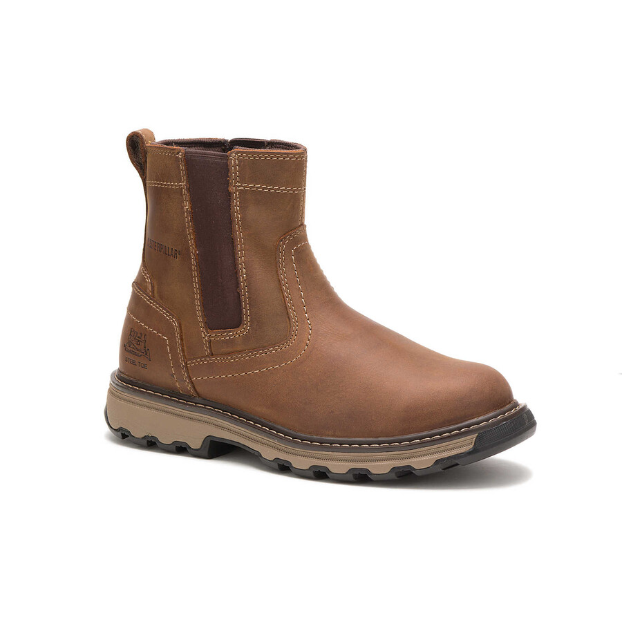 bota de trabalho masculina pelton com biqueira de aço