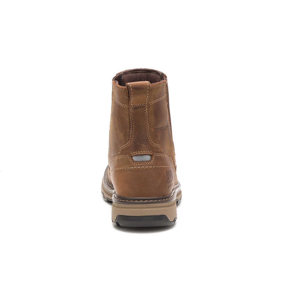 bota de trabalho masculina pelton com biqueira de aço