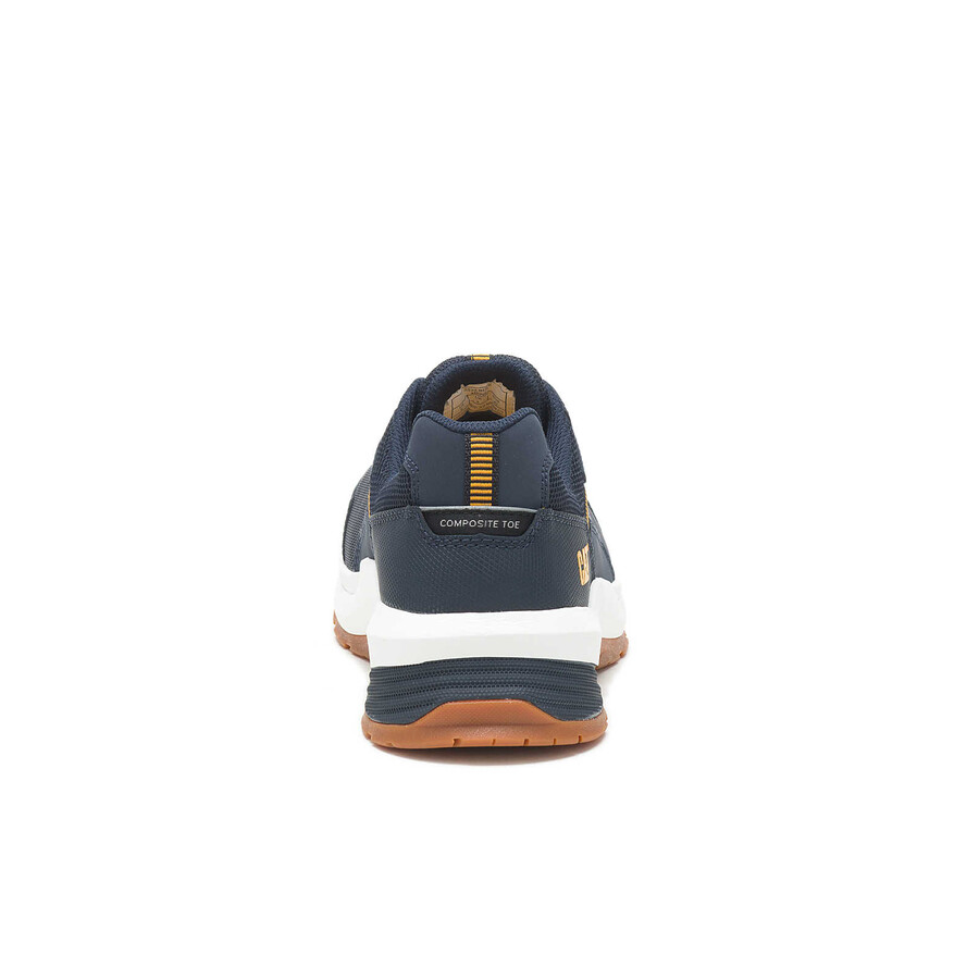 sapato de trabalho masculino streamline 2.0 com biqueira de malha e estrutura em composite