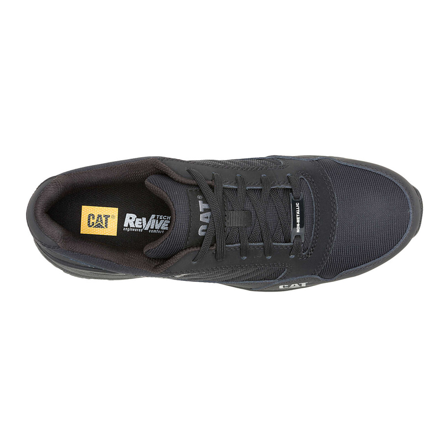 sapato de trabalho masculino venward com biqueira de composite
