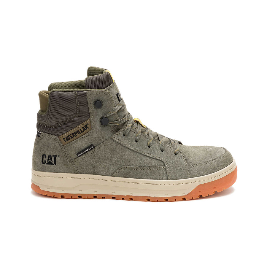 sapato de trabalho masculino streamline court mid com biqueira de composite