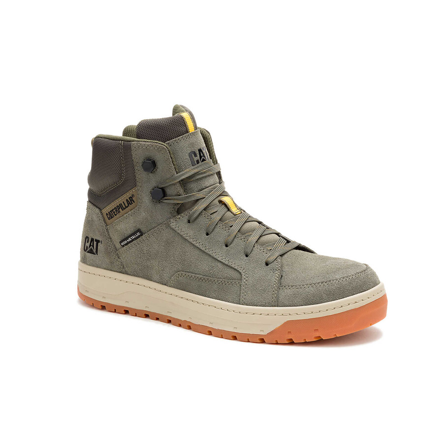 sapato de trabalho masculino streamline court mid com biqueira de composite