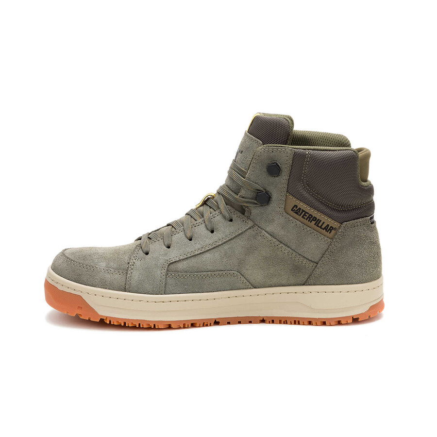 sapato de trabalho masculino streamline court mid com biqueira de composite