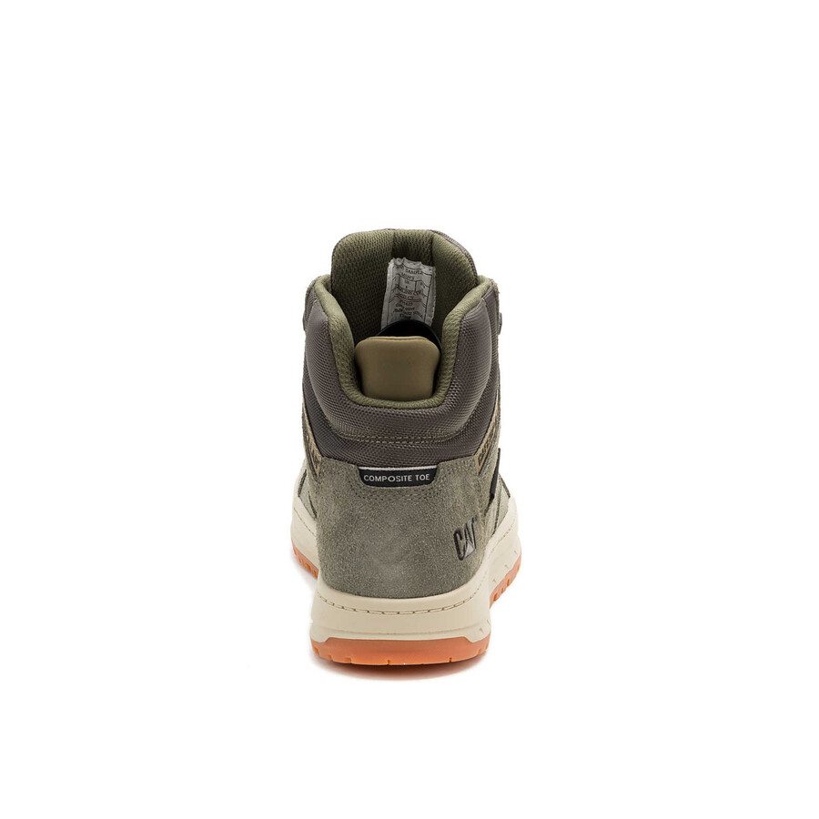 sapato de trabalho masculino streamline court mid com biqueira de composite