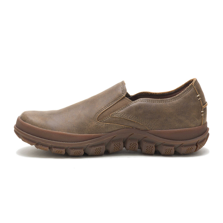 sapato masculino slip-on com sola fundida