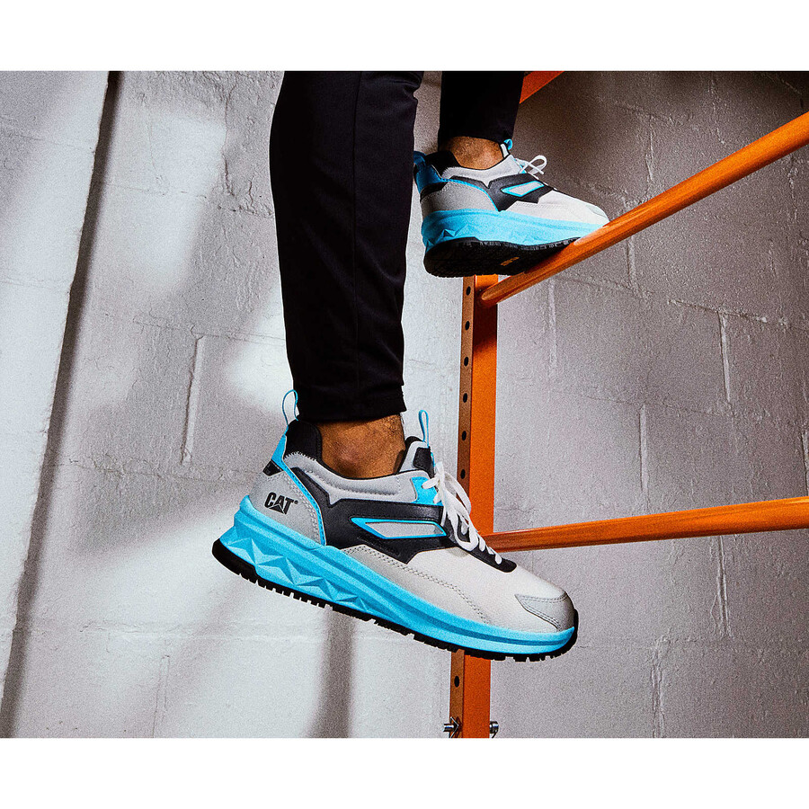 sapato de trabalho masculino streamline runner com biqueira de fibra de carbono