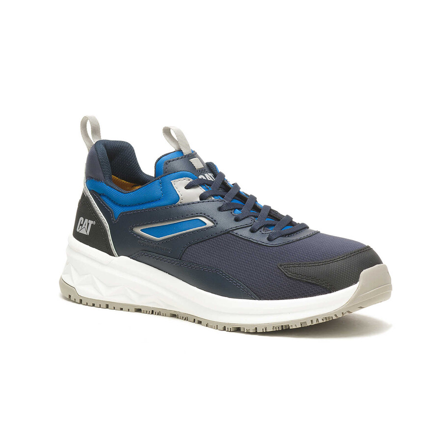 sapato de trabalho masculino streamline runner com biqueira de fibra de carbono