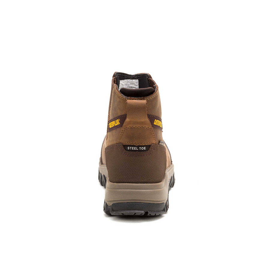 bota de trabalho masculina threshold rebound chelsea impermeável com biqueira de aço