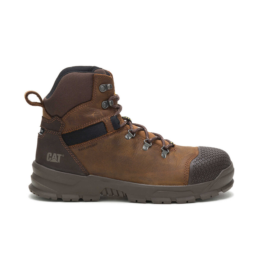 bota de trabalho masculina accomplice x impermeável com biqueira de aço